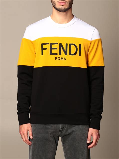 felpe firmato fendi|Felpe FENDI Uomo .